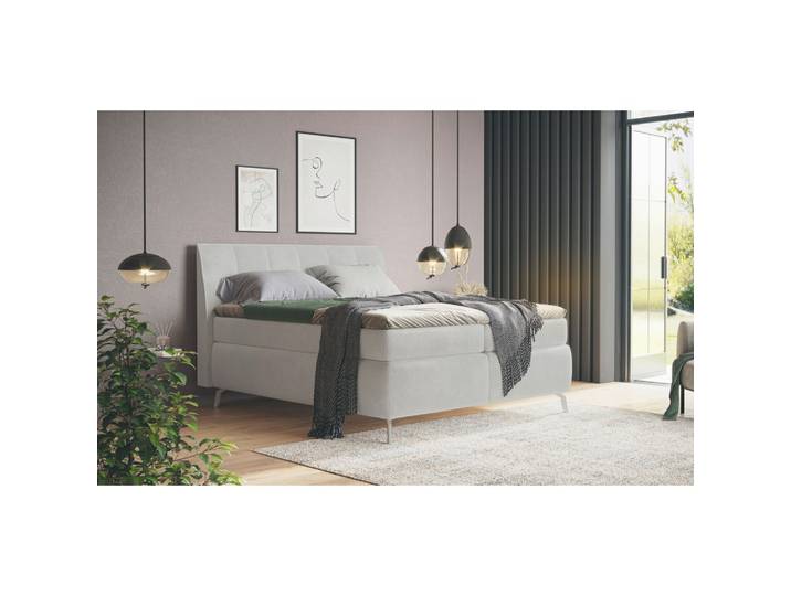 Boxspringbett Emily Creme ca. 160x200cm