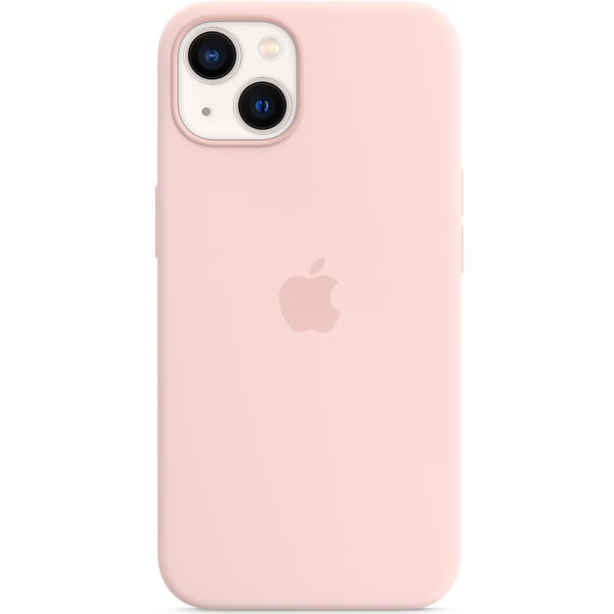 MediaRuler Apple Silikon Case mit MagSafe (iPhone 13 mini) Kalkrosa