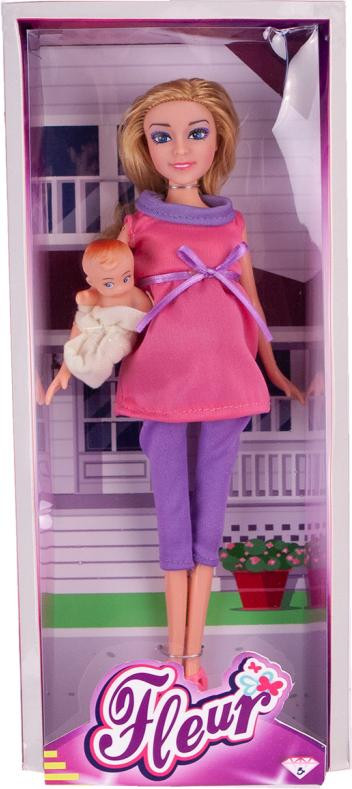 Fleur-Puppe zwanger van een baby