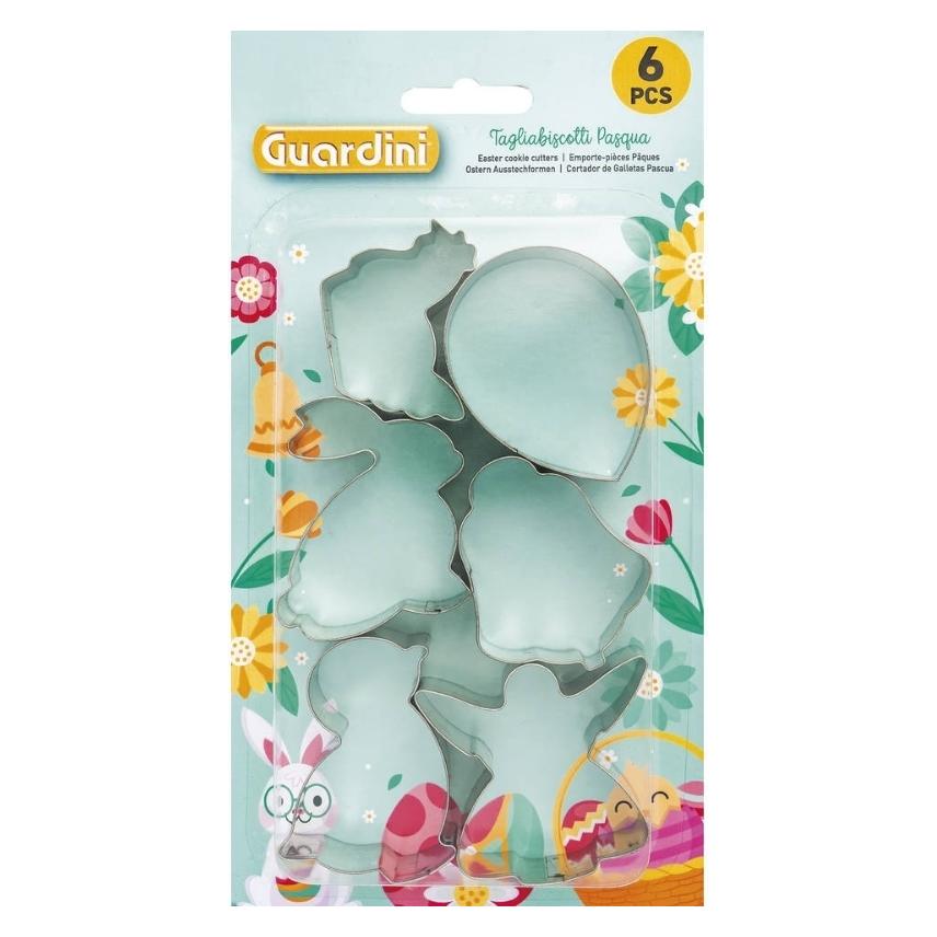 Lumarko Cepumu forminu komplekts 6 gab. Lieldienas 5-6x2cm 8006043023008 (GUARDINI)