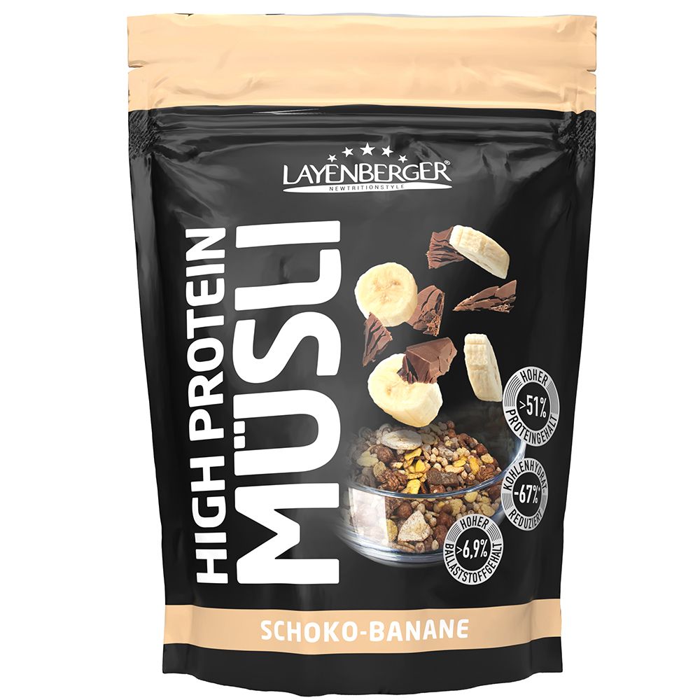 Layenberger High Protein Müsli Schoko-Banane 390 g