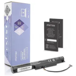 Mitsu BATTERY BC/LE-100 (LENOVO 2200 MAH 24 WH) - Batterie (3 Zellen, 2200 mAh), Notebook Akku, Schwarz