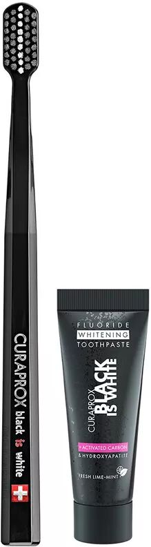 CURAPROX - Light Pack Black is White, Zahnpasta 10ml und Zahnbürste CS 5460, One Size