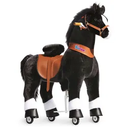 PonyCycle - Pferd, schwarz, Blesse weiß, M/L