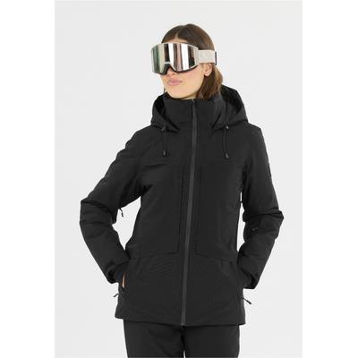 Skijacke WHISTLER "Kingland", Damen, Gr. 44, schwarz, 100% Polyester, mehrfarbig, normal, ohne Ausschnitt, Jacken Skijacke, in atmungsaktiver Qualität