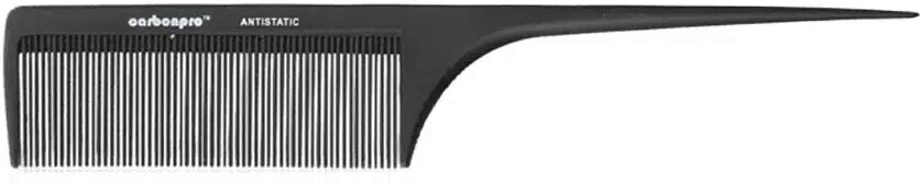 Melcap Pettine Professionale PE0350 CarbonPro con Fibra di Carbonio Antistatico