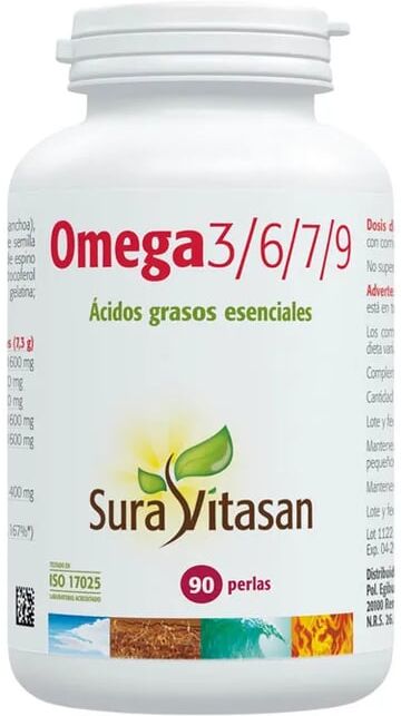 Sura Vitasan Omega 3-6-7-9 90 Perlas