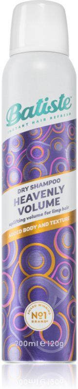 Batiste Heavenly Volume Trockenshampoo für Volumen und Glanz 200 ml