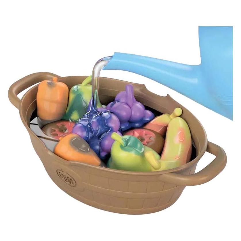 Green Toys Rainbow Bloom - Color-Changing Watering Can Activity Set (Blue) (RHWC-1852)