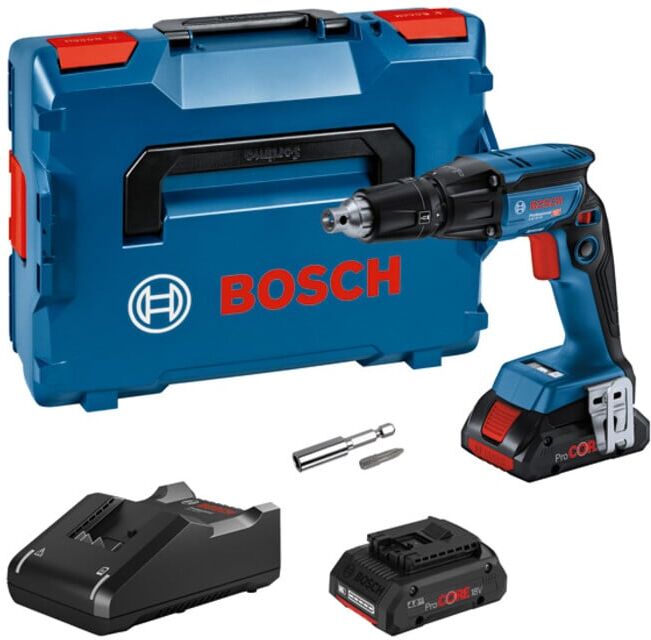 Visseuse à sec sans fil GTB 18V-45 BOSCH, 2 x batterie ProCORE18V 4.0Ah, chargeur et L-BOXX (06019K7002)