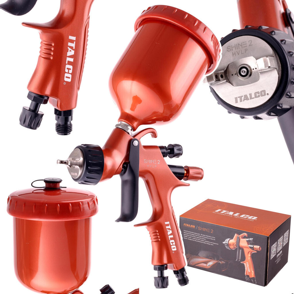 Auarita Professioneel HVLP spuitpistool voor lakwerk, 1,3 mm