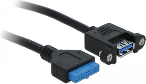 Delock USB 3.0 verlengkabel mannelijk naar vrouwelijk, 0,5 meter