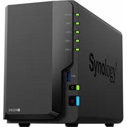 Synology DS224+ (0 TB), NAS, Schwarz