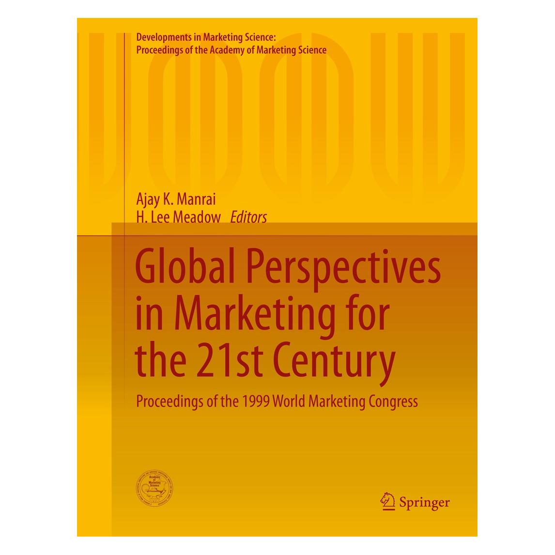 Springer Global Perspectives in Marketing for th (9783319173559)