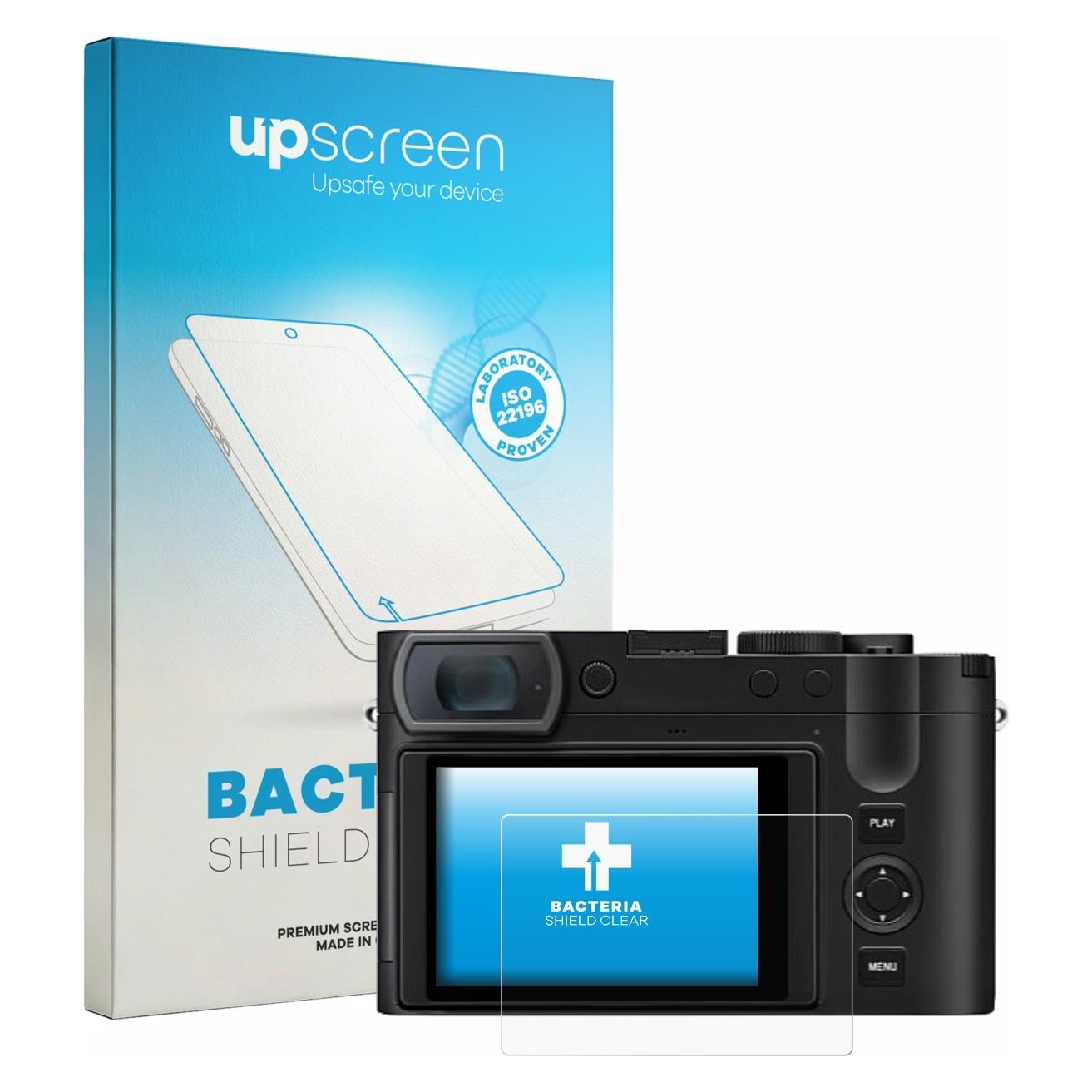 upscreen Schutzfolie für Leica Q3 Monochrom Displayschutz Displayschutzfolie Folie Klar antibakteriell (2064201)