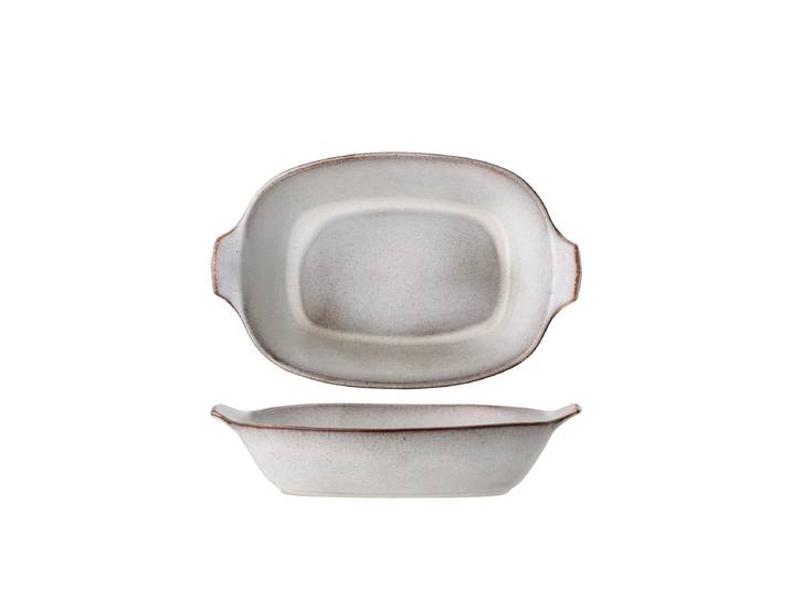 Handgefertigte Ofenform „Sandrine“ Keramik Natural Bloomingville