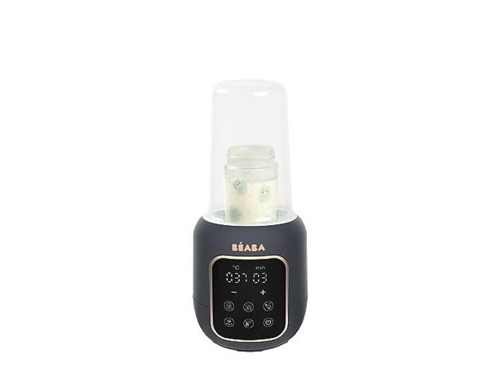 BÉABA, Flaschenwärmer/Sterilisator, Muttermilch-/Säuglingsmilchwärmer, Multifunktional: 5 Modi, Wasserbadfunktion, Erwärmen von Gläschen, Auftauen, Schnellmodus, Sterilisationsmodus, Multi Milk