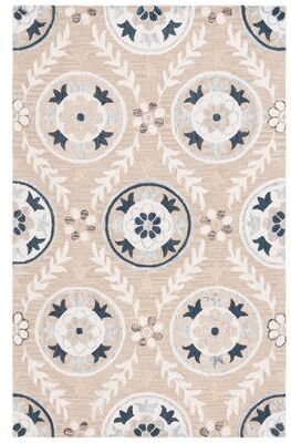 SAFAVIEH Handmade Jardin Kaija French Country Wool Rug