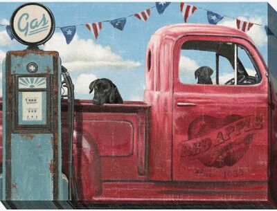 Take a Ride Wall Art by West Of The Wind in Multi