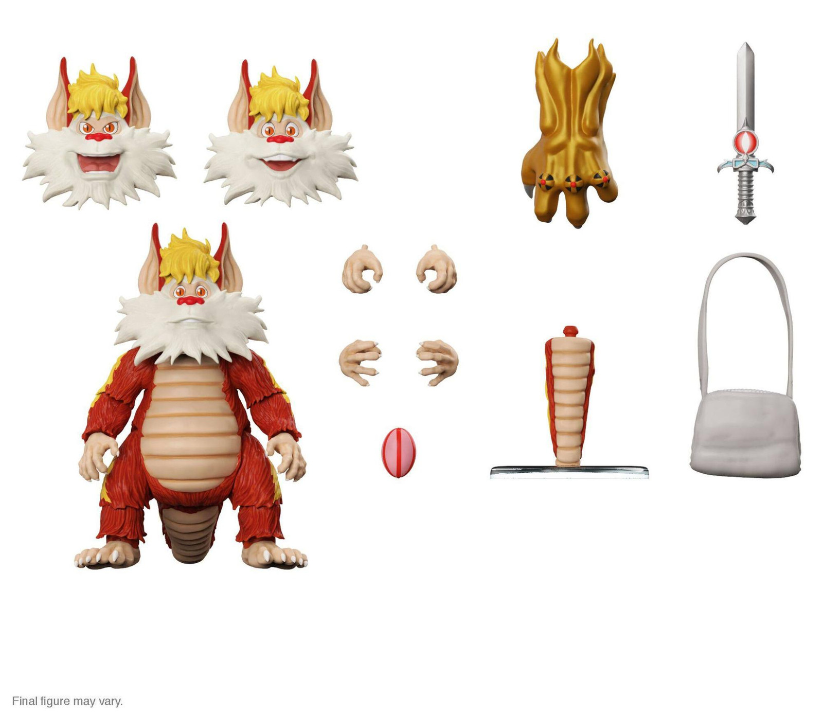 Super7 Thundercats Ultimates Actiefiguur Snarf Serie 7, 18 cm