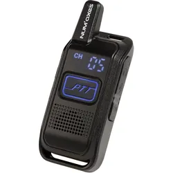 Num'axes walkie-talkie (12 km), Walkie Talkie, Schwarz
