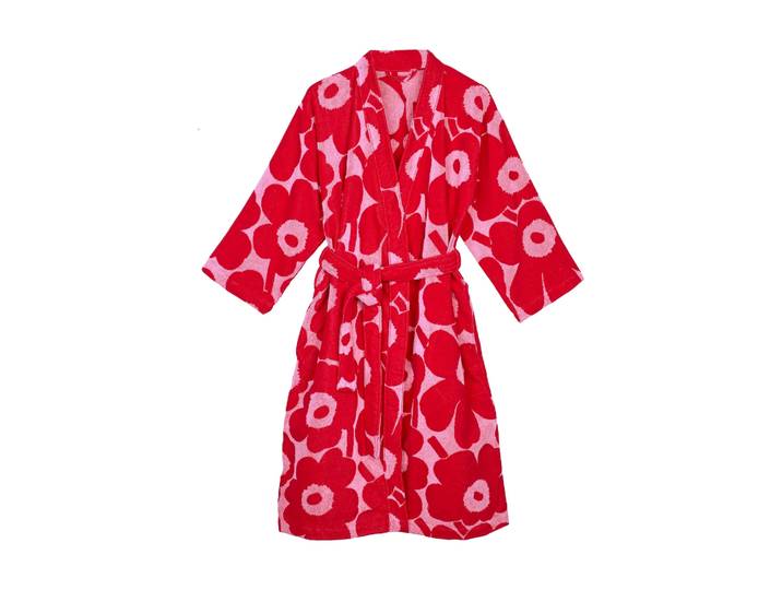 Marimekko Unikko badjas Rood, XL