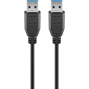 Goobay USB-Kabel 93928 USB 3.0, 1,8 m, Anschlusskabel, A Stecker / A Stecker
