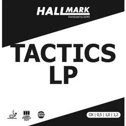 Hallmark Belag Tactics-LP rot 0,5 - rot 0,5