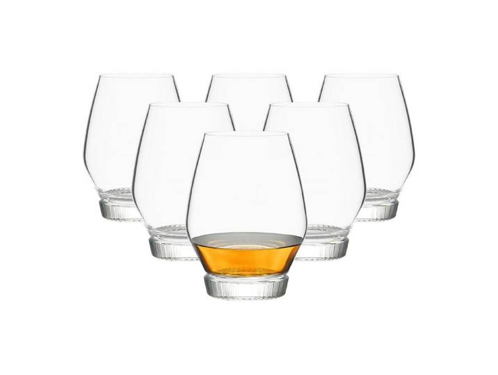RIEDEL THE WINE GLASS COMPANY Whiskyglas All American Bourbon Gläser 250 ml 6er Set, 6-tlg., Glas