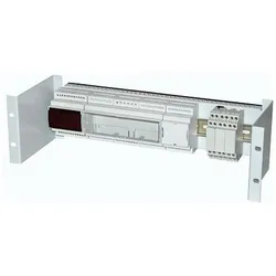 Apranet 19"-Hutschienenhalter 3 HE, Serverschrank Zubehör, Silber