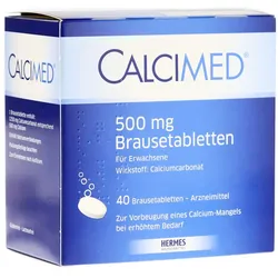 Calcimed 500 mg Brausetabletten 40 St