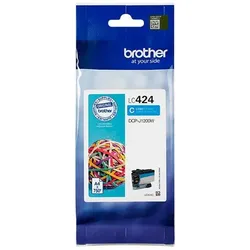 Brother Original LC424C Druckerpatrone cyan 750 Seiten