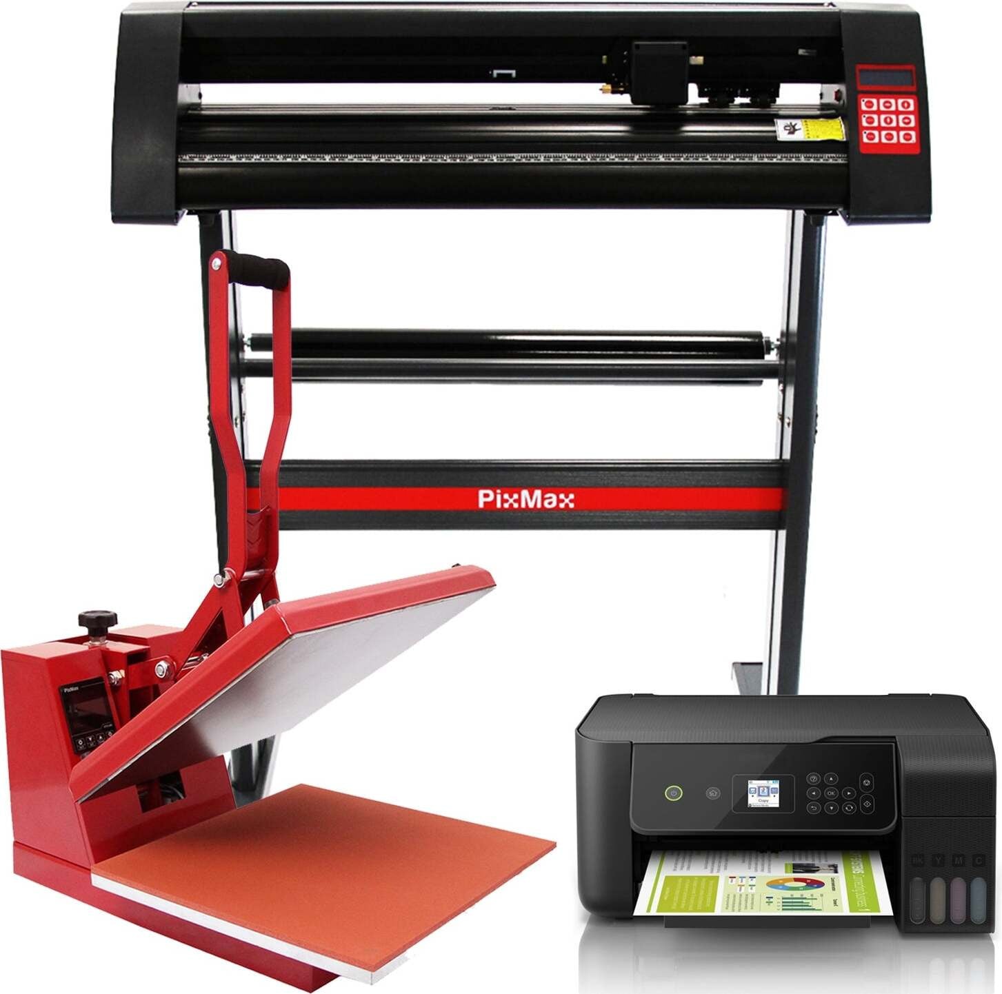 Monster Shop Transferpers 38 cm en Snijplotter en Printer 72 cm
