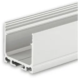 ISOLED LED Aufbauprofil SURF24, Aluminium, 200cm, Alu eloxiert ISO-112858