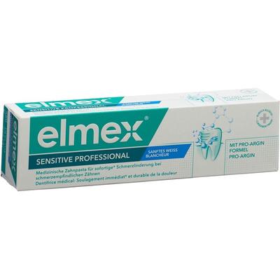 Elmex Sensitive Prof Sanftes Weiss Zahnpasta 75 ml