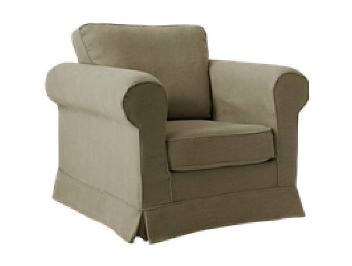 Fauteuil tissu déhoussable Naxos