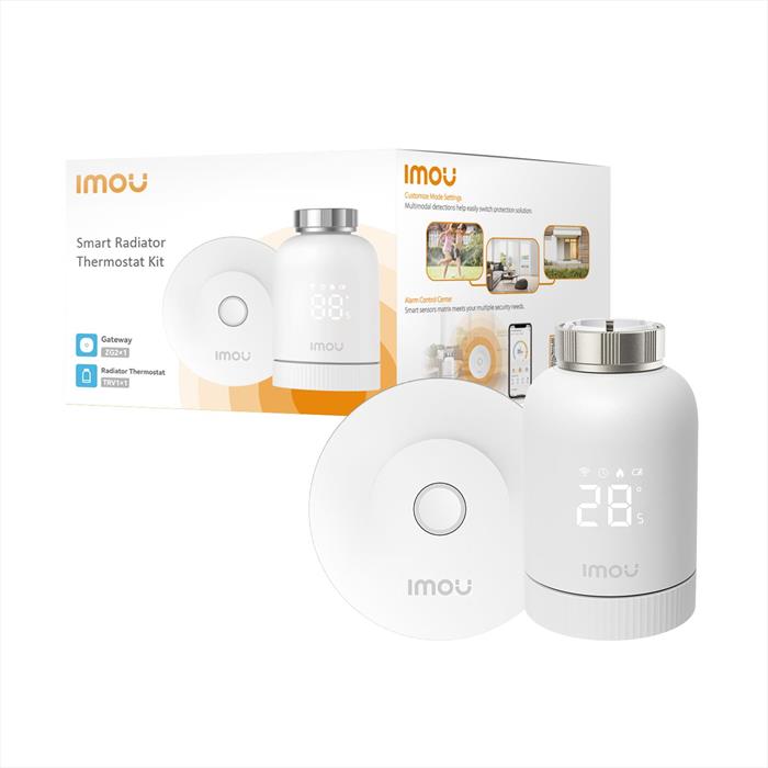 IMOU Kit Termostato Trv1 + Hub-bianco