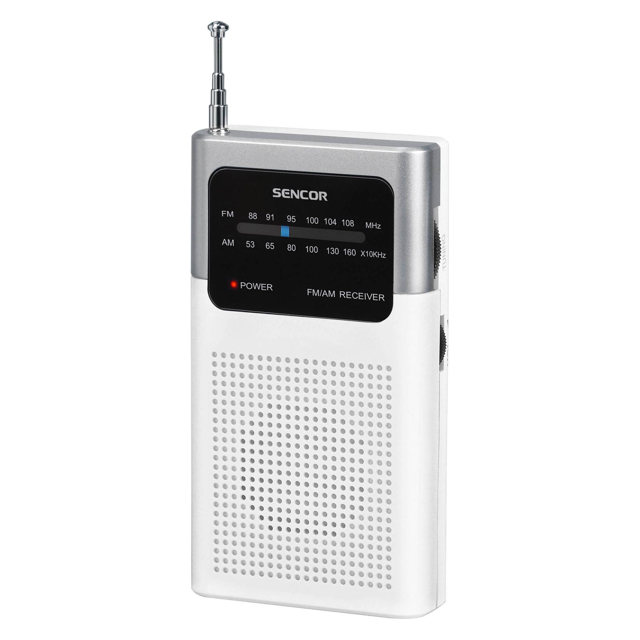 Sencor SRD 1100 weiss / Radioempfänger / FM AM (AM, FM) (8590669222063)