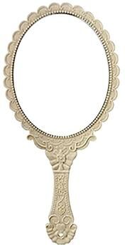 Inspire Essentials Vintage Lace Handheld Makeup Mirror Elegant Retro Vanity Beauty Mirror 1