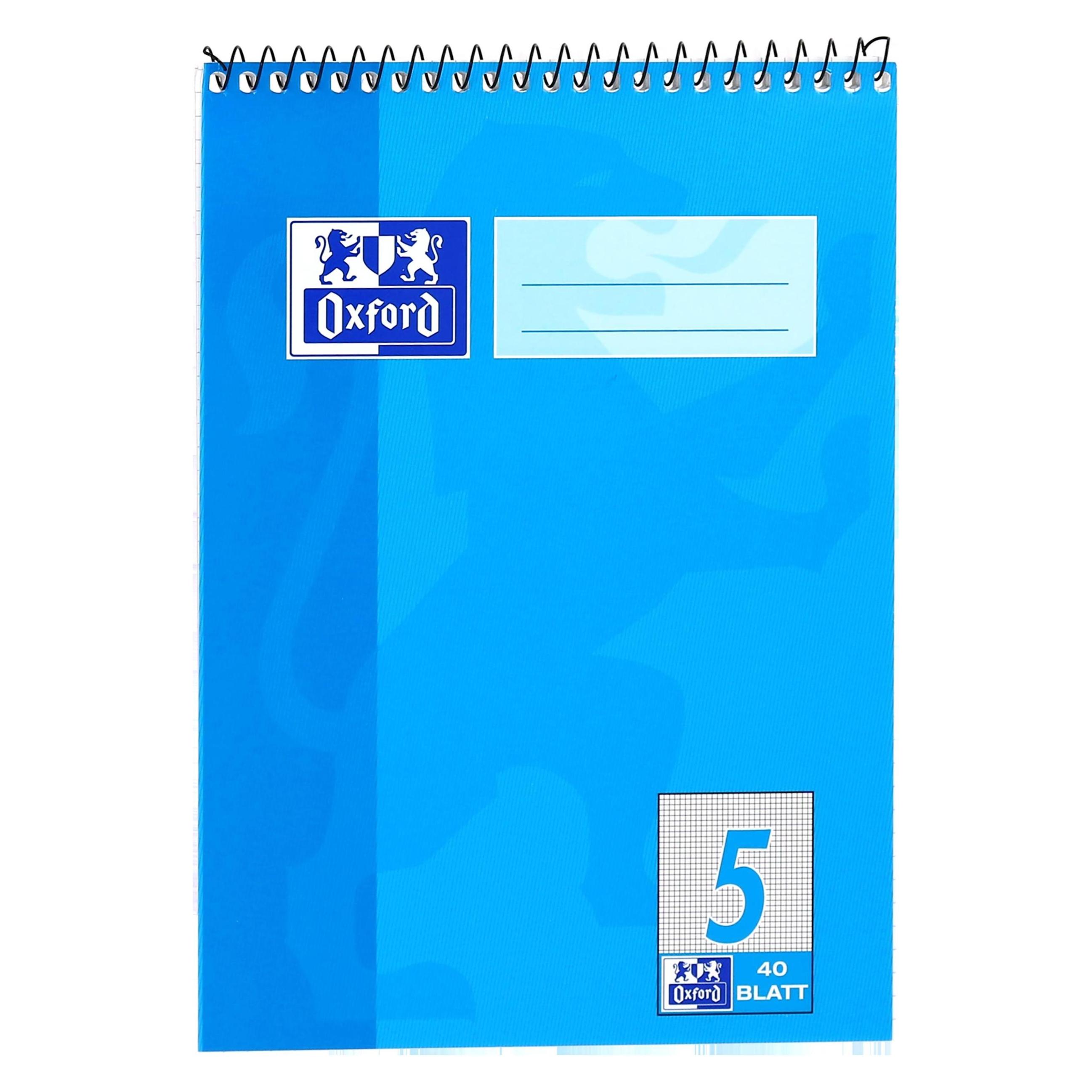 Oxford Schulblock (A5, Kariert, Harter Einband) (100050388)