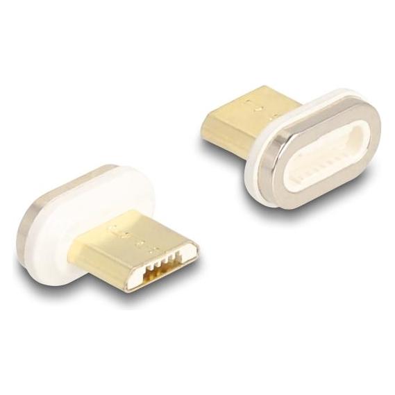 Delock Magnetischer Adapter USB Typ Micro-B Stecker (66575)