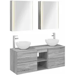 vidaXL, Badmöbelset, Badezimmer Set