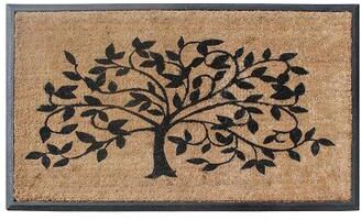 A1 Home Collections Natural Coir & Rubber Door Mat, 30x48, Thick Durable Doormats for Outdoor Entrance