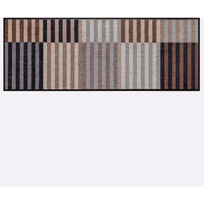 Fußmatte HEINE HOME Gr. 2, braun (taupe, grau), B:50cm H:7mm L:70cm, Kunstfaser, Polyamid, Teppiche, Fußmatte