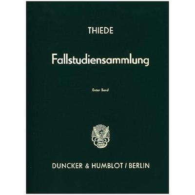 Fallstudiensammlung., Taschenbuch von , Duncker & Humblot, 978-3-428-05221-9