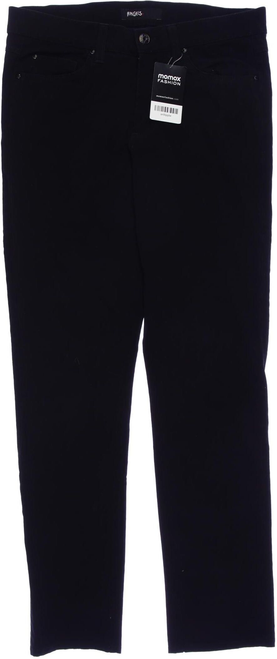 Angels Damen Stoffhose, Schwarz, Gr. EU 32 (IT 38), Baumwolle / Synthetik / Elasthan - Second Hand