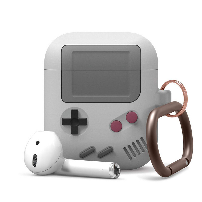 Elago AW5 hoesje voor AirPods 2 en AirPods 1, lichtgrijs