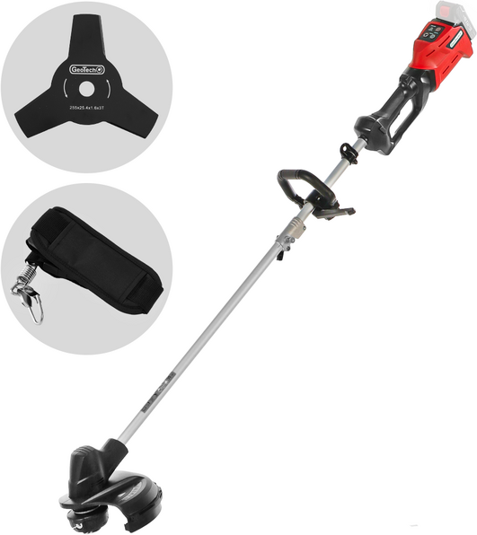 GeoTech X-Line BC-20V - Débroussailleuse à batterie - 20 V - SANS BATTERIE NI CHARGEUR