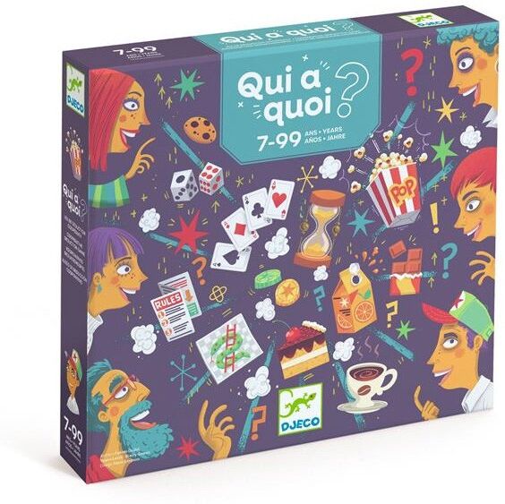 Qui a quoi ? - Djeco