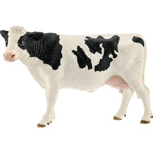 schleich Spielfigur FARM WORLD 13797, ab 3 Jahre, Kuh Schwarzbunt, 12,6 x 8,2 cm